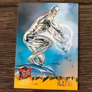 X-Men ’95 Fleer Ultra trading card: X-Men Gold Team: Iceman #103